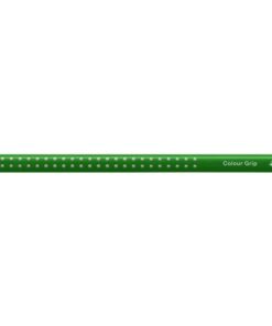 Kleurpotlood in ergonomische driehoekige vorm met gepatenteerde Soft-Grip-zone. Stift bevat zeer lichte pigmenten en is wateroplosbaar. Driehoekige vorm bevordert de driepuntsgreep. Geschikt voor rechts- of linkshandige kinderen. Breukvast vanwege speciale belijming. Met ruimte voor uw naam. Kan uit de meeste stoffen worden gewassen. Eenvoudig te slijpen met een kwaliteit slijper. Kleur 84 mosgroen.