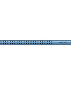 Kleurpotlood in ergonomische driehoekige vorm met gepatenteerde Soft-Grip-zone. Stift bevat zeer lichte pigmenten en is wateroplosbaar. Driehoekige vorm bevordert de driepuntsgreep. Geschikt voor rechts- of linkshandige kinderen. Breukvast vanwege speciale belijming. Met ruimte voor uw naam. Kan uit de meeste stoffen worden gewassen. Eenvoudig te slijpen met een kwaliteitsslijper. Kleur 86 metallic blauw.
