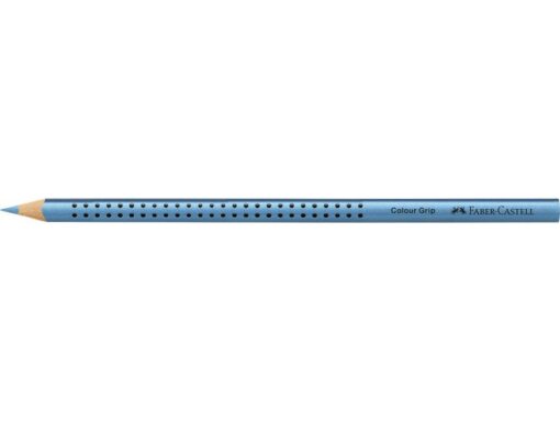 Faber Castell Kleurpotlood Faber-Castell Grip 2001 86 metallic blauw