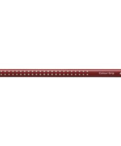 Kleurpotlood in ergonomische driehoekige vorm met gepatenteerde Soft-Grip-zone. Stift bevat zeer lichte pigmenten en is wateroplosbaar. Driehoekige vorm bevordert de driepuntsgreep. Geschikt voor rechts- of linkshandige kinderen. Breukvast vanwege speciale belijming. Met ruimte voor uw naam. Kan uit de meeste stoffen worden gewassen. Eenvoudig te slijpen met een kwaliteit slijper. Kleur 92 Indisch rood.