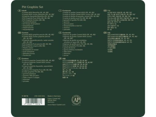 Faber Castell Grafietset Faber-Castell Pitt 19-delig