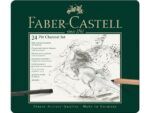 Faber Castell Houtskoolset Faber-Castell Pitt Monochrome 24-delig