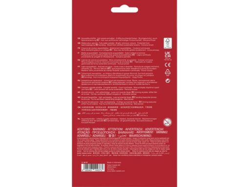 Faber Castell Aquarelpotlood Faber-Castell kinder etui 36 stuks met slijper en penseel