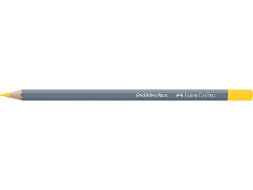 Faber Castell Aquarelkleurpotlood Faber-Castell Goldfaber 105 cadmiumgeel fel