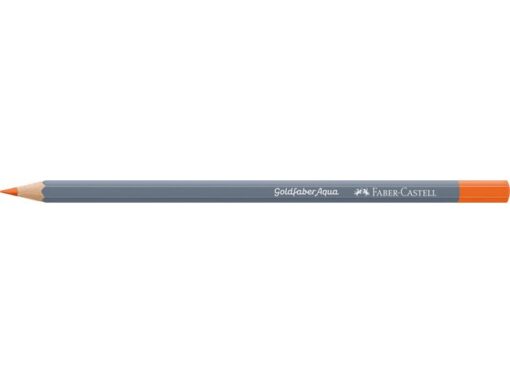 Faber Castell Aquarelkleurpotlood Faber-Castell Goldfaber 115             cadmiumoranje donker