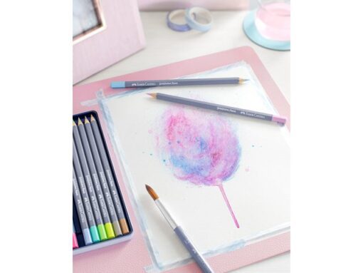 Faber Castell Aquarelpotlood Faber-Castell Goldfaber Pastel Phthalo blauw 445 Creative Studio