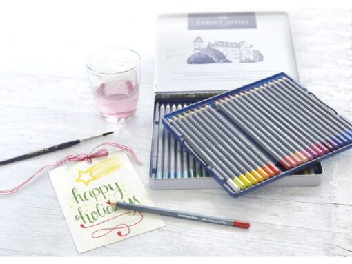 Faber Castell Aquarelkleurpotlood Faber-Castell Goldfaber etui 48 stuks