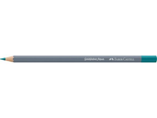 Faber Castell Aquarelkleurpotlood Faber-Castell Goldfaber 154 kobalt      turquoise licht