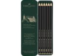 Faber Castell Grafietpotlood Faber-Castell Pitt Mat Etui a 6 stuks