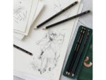 Faber Castell Grafietpotlood Faber-Castell Pitt Mat Etui a 6 stuks