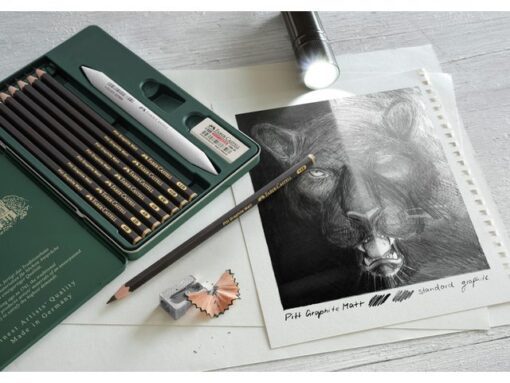 Faber Castell Grafietpotlood Faber-Castell Pitt Mat 14B