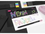 Faber Castell Kleurpotlood Faber-Castell Black Edition 12 stuks           neon+pastel in karton etui