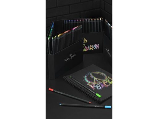 Faber Castell Kleurpotlood Faber-Castell Black Edition 100 stuks in       karton etui
