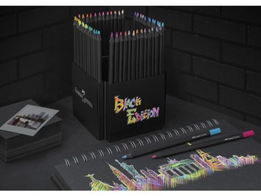 Faber Castell Kleurpotlood Faber-Castell Black Edition 50stuks in karton  etui