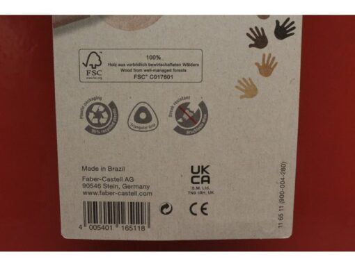 Faber Castell Kleurpotlood Faber-Castell Children of the World 3 Bicolor  huidskleurtint potloden 3-kantig