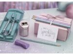 Faber Castell Potlood Faber-Castell Grip sparkle rose metallic