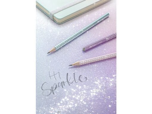 Faber Castell Potlood Faber-Castell Grip sparkle violet metallic