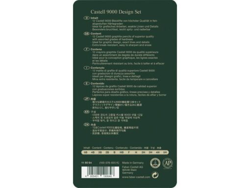 Faber Castell Potlood Faber-Castell 9000 Designset