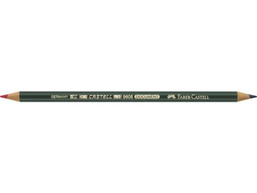 Faber Castell Kopieerpotlood Faber-Castell Document 9608 Rood/blauw