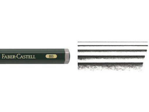 Faber Castell Potlood Faber-Castell 9000 Jumbo 8B