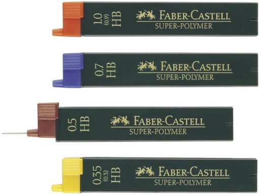 Faber Castell Potloodstiftjes Faber-Castell Super-Polymer 0,35mm HB