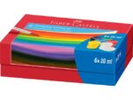 Faber Castell Verf Faber-Castell Tempera-Gouache 6 kleuren potjes á 20ml