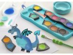 Faber Castell Waterverfdoos Faber-Castell 12 kleuren +1 tube wit Connector turquoise