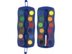 Faber Castell Waterverfdoos Faber-Castell 24 kleuren +1 tube wit Connector Blauw