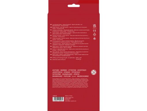 Faber Castell Waterverfdoos Faber-Castell 21 kleuren (diameter 24cm) incl. penseel