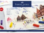 Faber Castell Pastelkrijt Faber-Castell halve lengte etui à 72 stuks