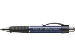 Faber Castell Balpen Faber-Castell GRIP Plus blauw metallic