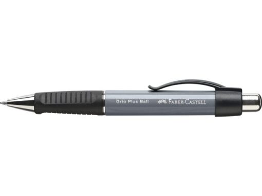 Faber Castell Balpen Faber-Castell Grip plus steengrijs