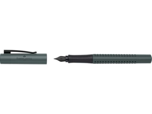 Faber Castell Vulpen Faber-Castell Grip disp.15st. F/M                    berry/mistletoe/black