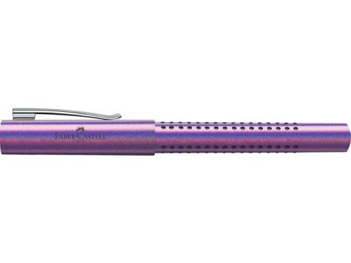 Faber Castell Vulpen Faber-Castell Grip Glam M paars