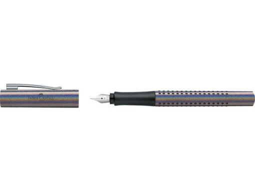 Faber Castell Vulpen Faber-Castell Grip Glam M zilver