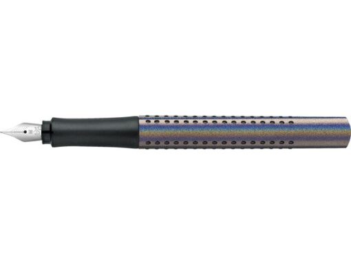 Faber Castell Vulpen Faber-Castell Grip Glam M zilver