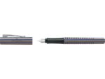 Faber Castell Vulpen Faber-Castell Grip Glam F zilver