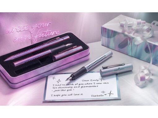 Faber Castell Vulpen Faber-Castell Grip Glam M parel
