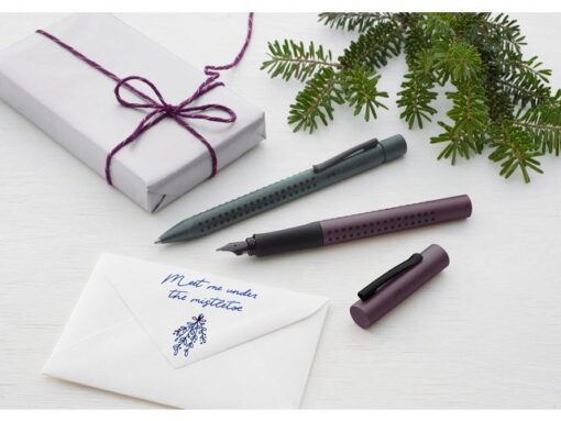 Faber Castell Vulpen Faber-Castell Grip F Berry