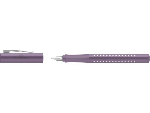 Faber Castell Vulpen Faber-Castell Grip sparkle M violet