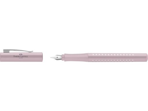 Faber Castell Vulpen Faber-Castell Grip sparkle F rose