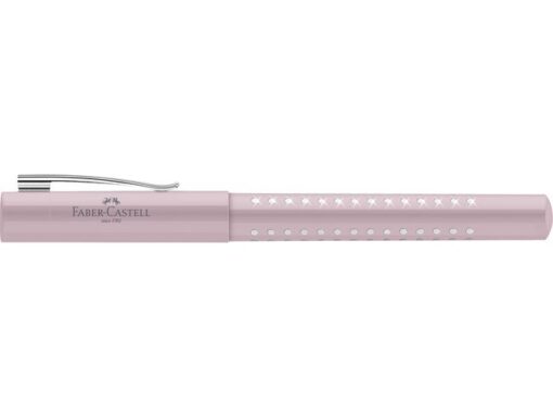 Faber Castell Vulpen Faber-Castell Grip sparkle F rose
