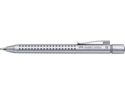 Faber Castell Balpen Faber-Castell GRIP 2011 XB zilver