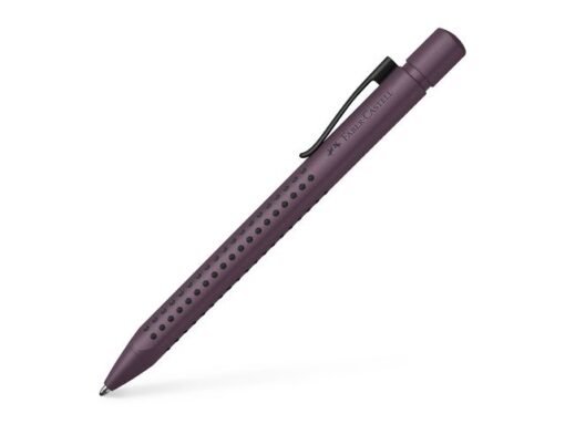 Faber Castell Balpen Faber-Castell Grip XB display 15st. berry/mistletoe/black
