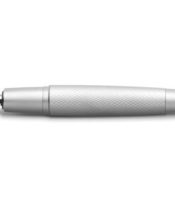 De nieuwe e-motion "pure silver" is een echte eye-catcher op uw bureau! de trendy verchroomde mat zilveren pen met haar guilloche-patroon is een waardevolle toevoeging aan het e-motion assortiment. de vulpen heeft een pvd-gecoate rvs penpunt en de balpen is verkrijgbaar met draaimechanisme. deze serie is ook uitstekend geschikt voor (laser)graveringen. (voor meer info m.b.t. bedrukkingen kunt u contact met onze binnendienst opnemen)