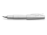 Faber Castell Vulpen Faber-Castell E-motion Pure silver EF