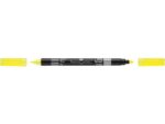 Faber Castell viltstiften Faber-Castell Duo neon kleuren in etui a 10 stuks