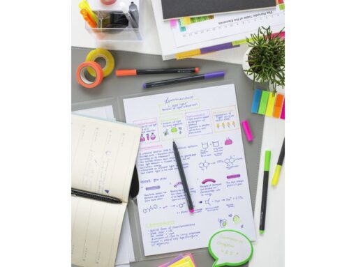 Faber Castell Fineliner Faber-Castell Grip 0,4mm etui 5 stuks neon assorti