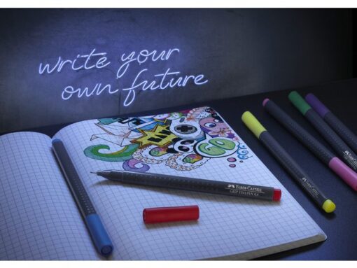 Faber Castell fineliner Faber-Castell GRIP 0,4mm etui a 20 stuks
