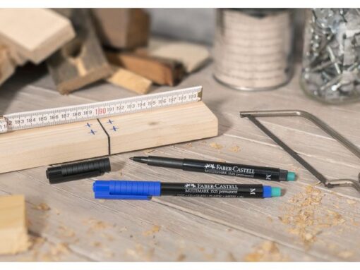 Faber Castell Marker Faber-Castell Multimark permanent S 8-delig etui